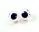 Glass eyes transparent