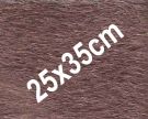321-200L High pile mini Fabric patch ± 25 x 35cm