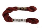 Perlé redbrown Nose thread 5 (most used) - skein 5 gramm